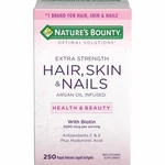Natures Bounty Hair Skin And Nail Vitamins With Biotin- Soft Gels- 250 Ct. Fixed Price $46.62.
