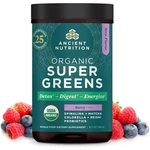 Ancient Nutrition Organic Super Greens Berry Detox Digest Energize 6.7 Oz. Fixed Price $34.95.