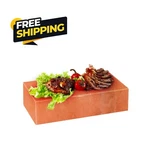 Himalayan Salt Cooking Block 8X4X2 For Grilling, Seasoning & Bbq Pink Plate. Fixed Price $20.00.