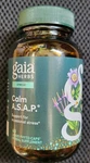 Calm A.s.a.p. - Stress Support With Skullcap,passionflower,chamomile Gaia Herbs. Fixed Price $44.77.