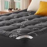 Bamboo Viscose California King Mattress Topper Back Pain Relief - Dark Gray. Fixed Price $106.99.