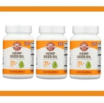 Manitoba Harvest Hemp Seed Oil 60 Sgels (pack Of 3) Exp. 03/31/2025. Fixed Price $19.99.