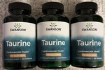 300 Swanson Taurine 500 Mg 3X100 Capsules Cardiovascular Heart Health. Fixed Price $26.75.