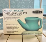Ancient Secrets Nasal Cleansing Pot Plastic Travel 1 Sealed. Fixed Price $13.54.