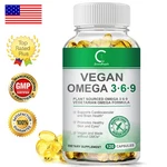 120PCS Omega 3 6 9 Complex Supplement Capsules For Brain Eyes Skin Health Pills. Fixed Price $16.19.