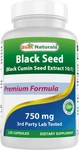 Best Naturals Seed (black Cumin Extract 10:1) 750 Mg Per Serving-.... Fixed Price $15.99.