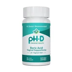 Phd Feminine Health Support 600 Mg Boric Acid Suppositories Woman Owned Fo.... Fixed Price $56.16.