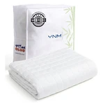 Ynm Cooling Weighted Bamboo Blanket 48 72 15 Lb, Exclusive White. Fixed Price $43.00.