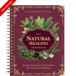 The Healing Handbook Spiral Bound Guide For Herbal Remedies Natural.. Fixed Price $8.49.