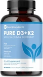 Pure Micronutrients Vitamin D3 K2 Supplement MK7 100MCG, 5000 Iu, Calcium +. Fixed Price $39.99.