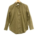 Equipment Shirt Womens Xs Green 100% Cotton Long Sleeve Button Up Basic. Fixed Price $28.63.