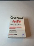 Genexa Arnica Organic Tablets For Pain Relief 100 Grape Homeopathic. Fixed Price $15.95.
