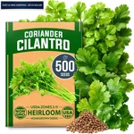 Home Grown Non Gmo 500+ Cilantro Seeds For Planting Indoors 1-PACK, Multi. Fixed Price $15.99.