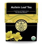 Buddha Teas Organic Mullein Leaf 18 Bag Kosher Caffeine Free. Fixed Price $8.98.