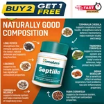 Himalaya Septilin 60 Tabs - Powerful Immunity Booster Buy 2 & Get 1 Extra Free. Fixed Price $9.90.