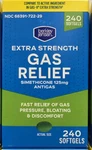 Nib Berkley Jensen Extra Strength Relief Softgels, Gas-x 120 Ct. Exp 9/2027. Fixed Price $21.89.