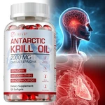 Antarctic Krill Oil 2000MG Omega 3 Epa, Dha,astaxanthin- Joints & Heart Health. Fixed Price $13.77.