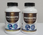 Probiotics With Lactobacillus Acidophilus And Bulgaricus- Two Pack- 180 Capsules. Fixed Price $28.98.