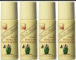 4 Alvera Aloe & Almonds All Natural Roll-on Deodorant 3OZ Ea Exp 2026. Fixed Price $27.99.