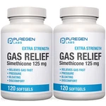 Puregen Labs Extra Strength Gas Relief Softgels With Simethicone 125 Mg .... Fixed Price $27.99.