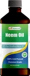 100% Pure Neem Oil, Cold Pressed And Unrefined - 16 Oz (1 Bottle). Fixed Price $19.11.