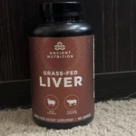 Ancient Nutrition Grass-fed Liver 180 Capsules Best By 7/21/2024 Wild Pastured. Fixed Price $31.49.