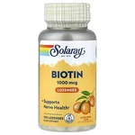 Solaray Biotin 1,000 Mcg, 100 Orange Lozenges. Fixed Price $12.99.