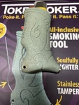 Toker Poker Lighter Sleeve Smoking Tool Bic - Hemp Plastic Green New. Fixed Price $14.99.