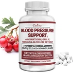 Premium Blood Pressure Support Supplement Promote Heart Health 120 Capsules Us. Fixed Price $13.59.