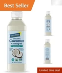 Versatile 16 Fl Oz Liquid Coconut Oil - Perfect For Saut Ing, Frying & Baking. Fixed Price $12.13.