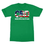 Make People Healthy Again Cbd Oil Men's T-shirt. Fixed Price $19.49.