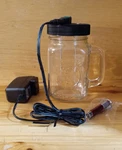 Colloidal Silver Generator Kit 99.99% Simple Health Products Handled Mason Jar. Fixed Price $74.00.
