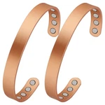 Feraco Copper Magnetic Bracelet For 6.8 X 0.35 0.08 Inch,. Fixed Price $24.97.