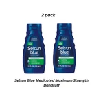 Selsun Blue Medicated Maximum Strength Dandruff Shampoo, 11 Fl Oz (2 Pack). Fixed Price $15.99.