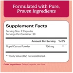 Natural Nopal Supplement, Doctor Formulated, 90 Servings. Fixed Price $52.79.