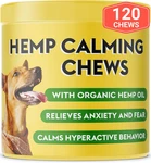 Hemp Calming Treats For Dogs - Made Usa Oil Anxiety Relief Aid. Fixed Price $173.07.