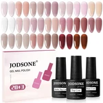 23PCS Gel Nail Polish Set 20 Translucent Jelly Color Natural And Elegant Long. Fixed Price $19.38.