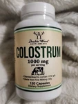 Double Wood Supplements Colostrum 120 Capsules. 1,000MG. Fixed Price $19.97.