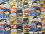 Weighted Throw Blanket With Super Hero Kids, 5 Lbs, Child Lap Size, Washable. Fixed Price $65.00.