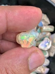 Ethiopian Opal Raw Bulk Lot: Natural Fire Gemstone Rough - 500GRM. Fixed Price $400.00.