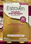Estroven Complete Multi-symptom Menopause Relief, 84 Caplets Expiration 01/2028. Fixed Price $31.26.