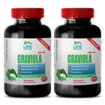 Guanabana Seeds - Graviola (leaf Powder) 650 Mg Immune System Booster Pills 2B. Fixed Price $34.54.