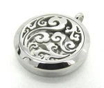 Stainless Steel Cloud Aromatherapy Diffuser Locket Pendant Necklace Pads. Fixed Price $23.50.