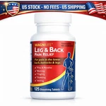 Magnilife Leg And Back Pain Relief Tablets 125 Count Quick Dissolve. Fixed Price $16.00.