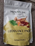 Minature Ubtan Face Pack Powder Oz (227G) April 2028. Fixed Price $19.99.