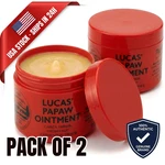 Lucas Papaw Ointment 75G (2 Pack) Authentic Australian Papaya Balm Skin Lip Care. Fixed Price $15.90.