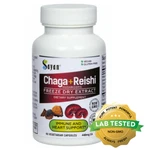 Siberian Chaga & Reishi Mushroom 90 Capsules Supplement Freeze Dried Extract. Fixed Price $32.99.