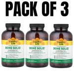 Country Life Bone Solid 240 Capsules Gluten-free, (pack Of 3). Fixed Price $95.00.
