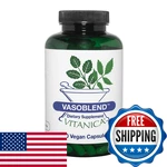 Vitanica Vasoblend Cardiovascular Support Vegan/vegetarian 180 Capsules. Fixed Price $106.61.