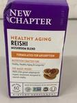 New Chapter Healthy Aging Reishi Mushroom Blend - 60 Capsules Exp 11/2026. Fixed Price $32.95.